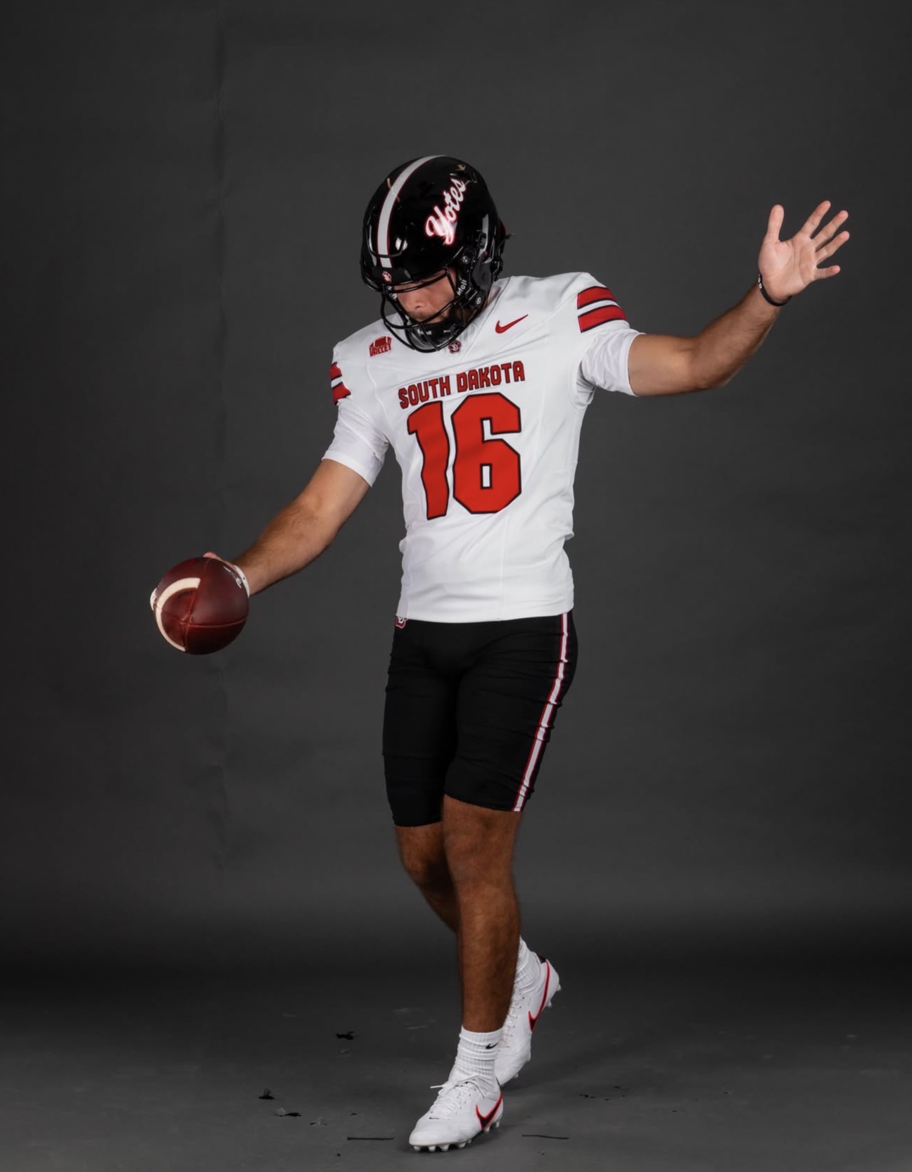 College punter — South Dakota